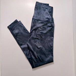 NWT Beyond Yoga Lux High Waist 7/8 Leggings Blue Tie Dye Size XS